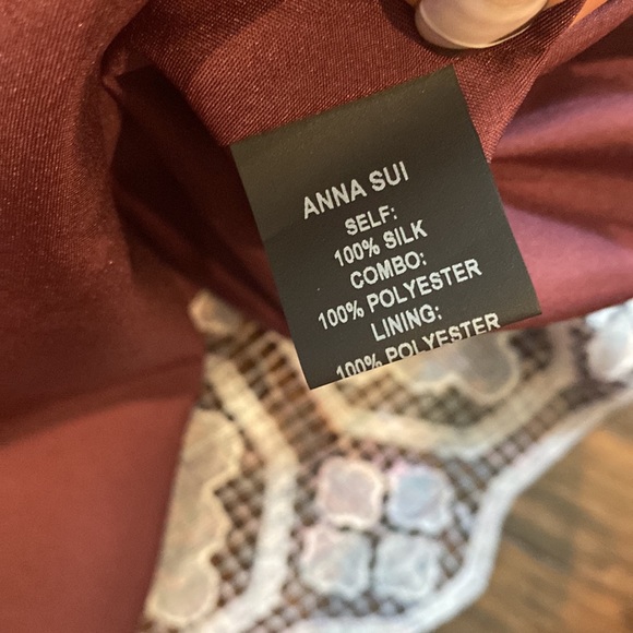 Anna Sui Printed Plant Dress - Picture 7 of 14